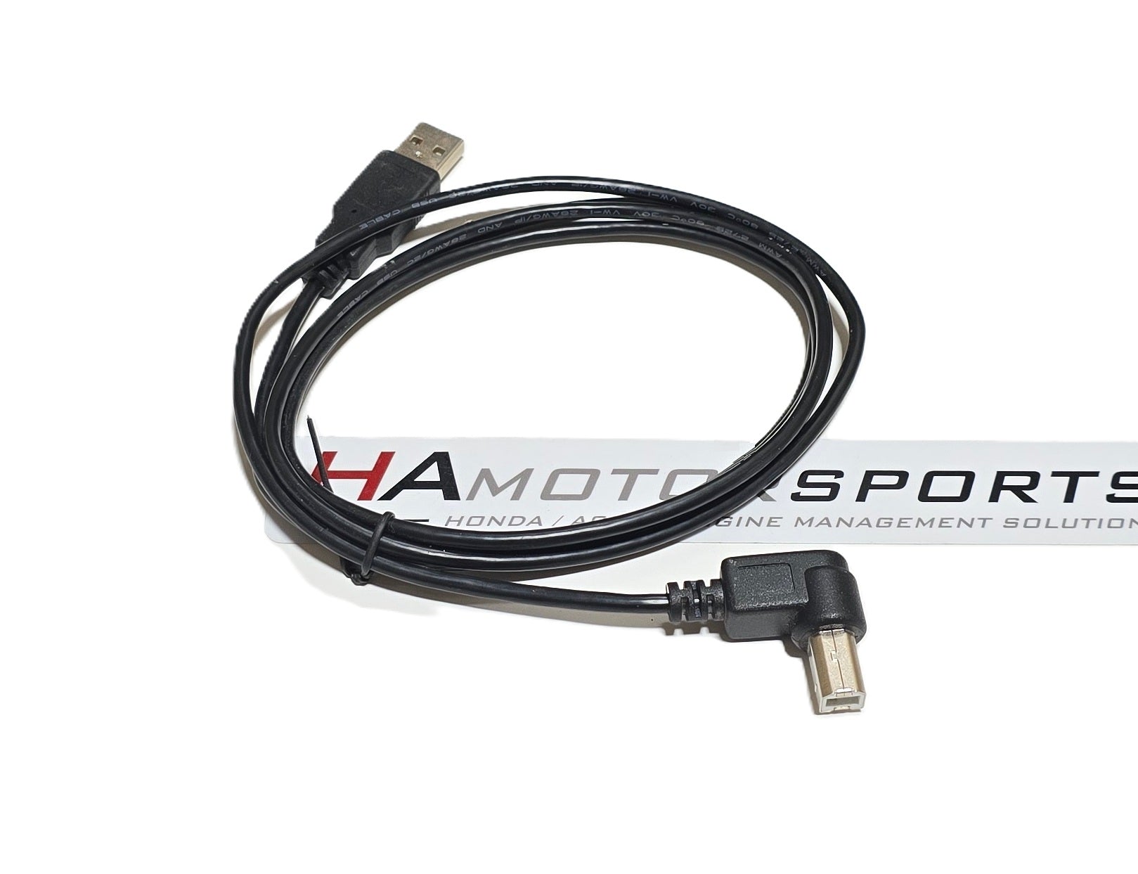 6 ft. USB 2.0 Replacement Cable with 90-degree end – HA Motorsports