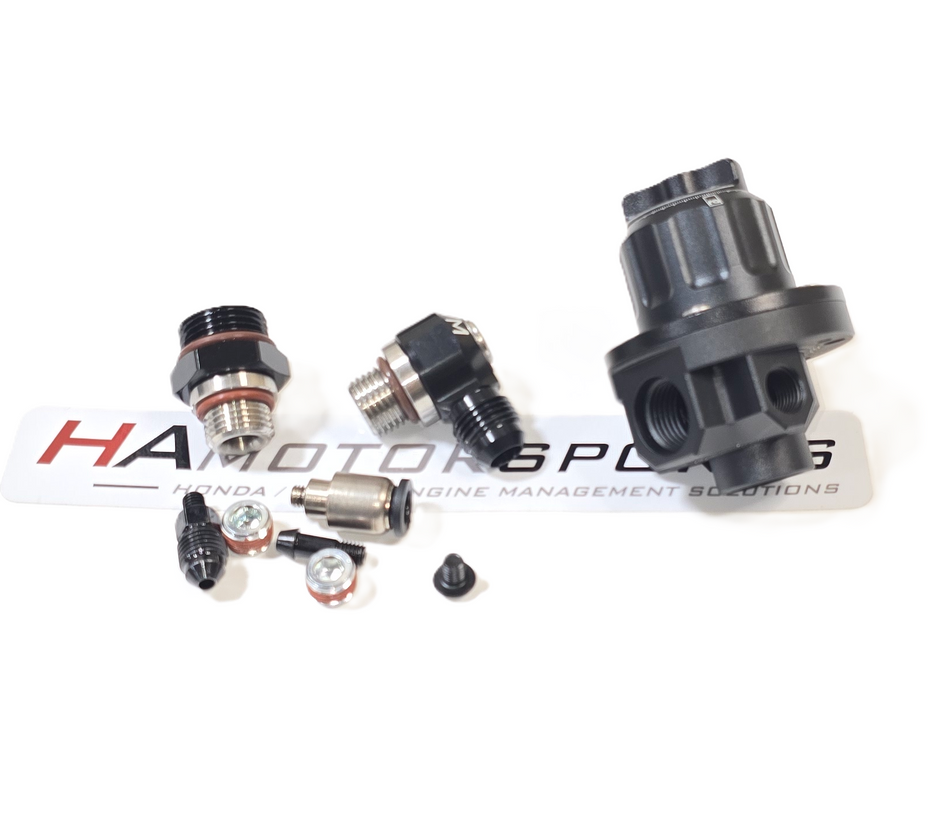 Radium 8AN ORB Direct Mount Fuel Pressure Regulator