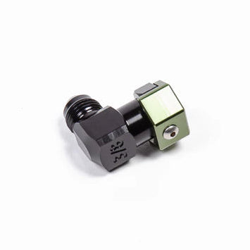 Radium 3/8 SAE Female to 6AN Male Low-Profile Elbow