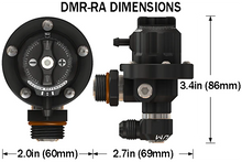Load image into Gallery viewer, Radium 8AN ORB Direct Mount Fuel Pressure Regulator (Green)