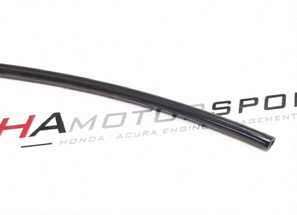 HA Motorsports 1/4" O.D. Black Nylon High Heat Boost Tubing