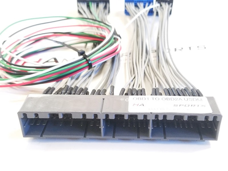 OBD1 to OBD2A USDM ECU Jumper Harness - Manual Transmission - HA Motorsports