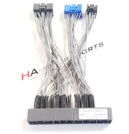OBD2B to OBD2A ECU Jumper Harness - Manual Transmission - HA Motorsports