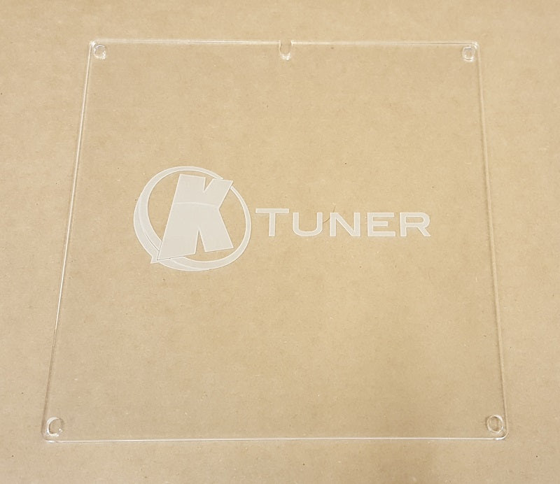 Clear ECU Cover for K Series ECU's with KTuner Logo - HA Motorsports