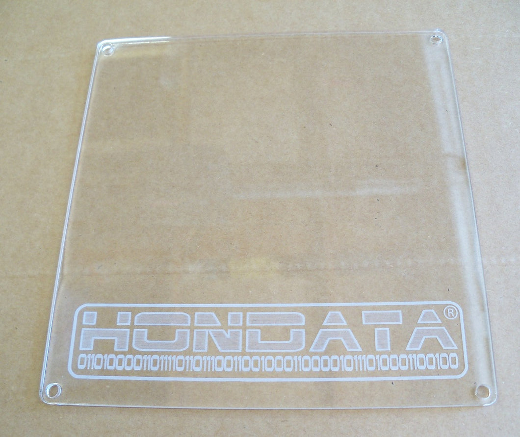 Clear ECU Cover for K Series ECU's with Hondata Logo - HA Motorsports