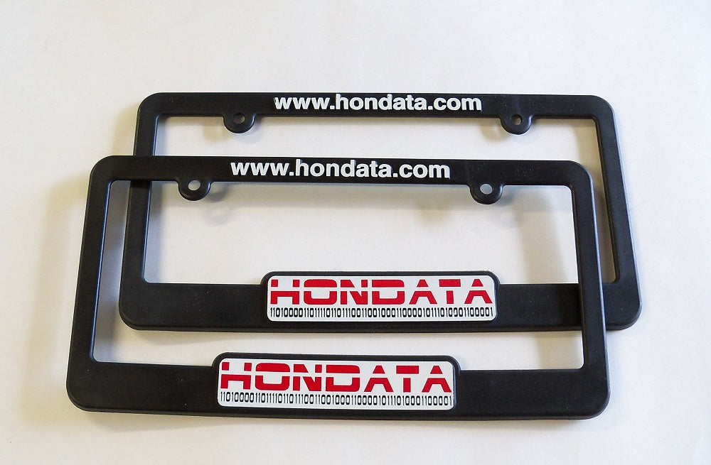 License Plate Frames - 2 Pack Universal Car License Plate Frame Set - Durable & Easy Install